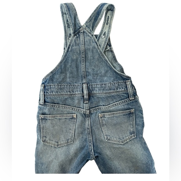Distressed Acid-Wash Jean Overalls for
Girls | Old Navy - Picture 6 of 8